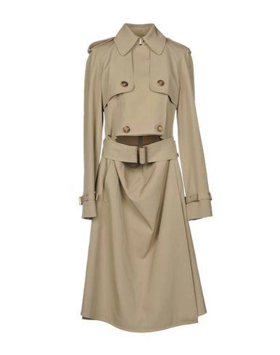 Shop Michael Kors Full-length Jacket In Beige