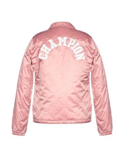 Shop Champion Jacket In Pink