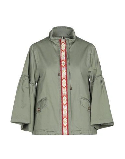 Shop Chamonix Jacket In Military Green