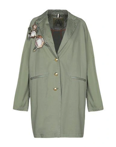 Shop Chamonix Full-length Jacket In Green