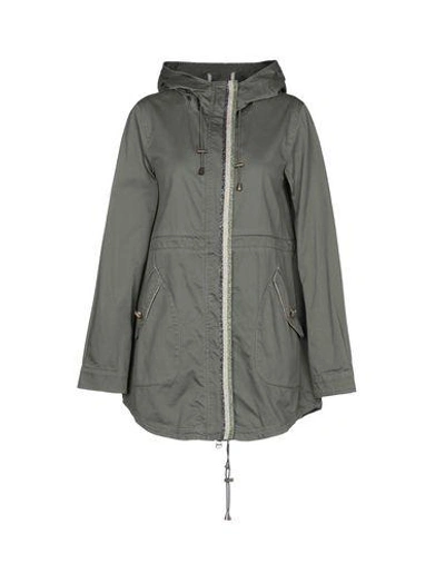 Shop Chamonix Full-length Jacket In Military Green