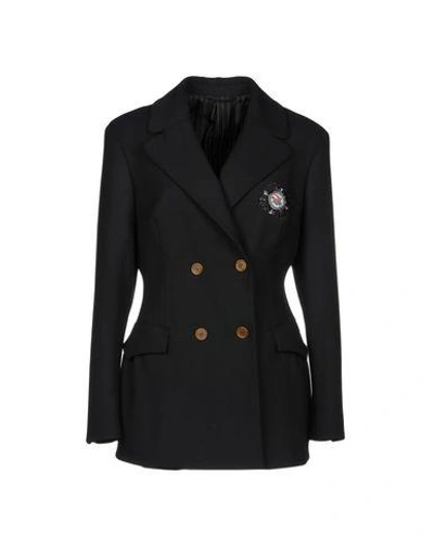 Shop Ermanno Scervino Blazers In Black