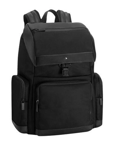 Shop Montblanc Backpacks In Black