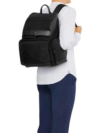 Shop Montblanc Backpacks In Black