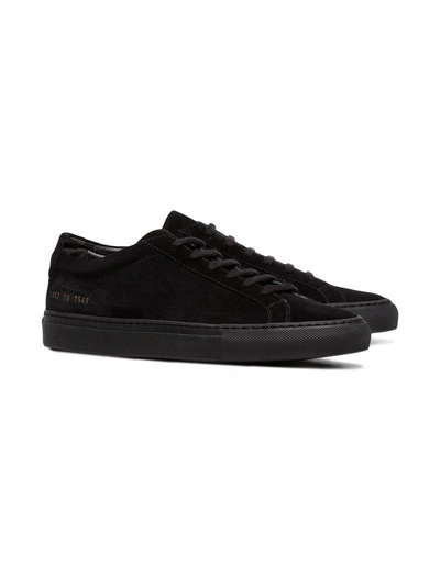 Shop Common Projects Achilles Low Sneakers - Black