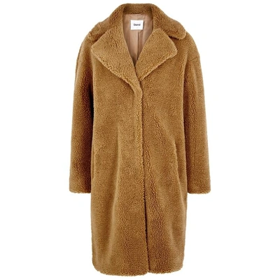 Shop Stand Studio Camille Brown Faux Shearling Coat