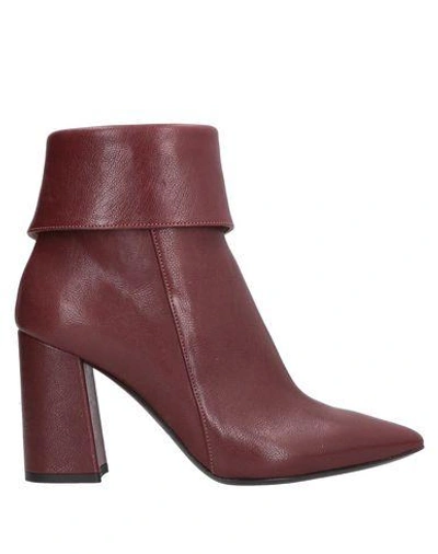Shop Fauzian Jeunesse Ankle Boot In Cocoa