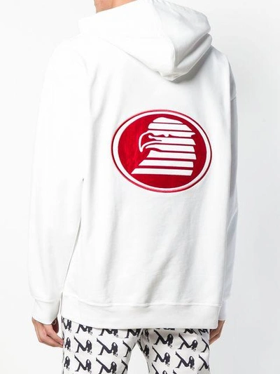 Shop Calvin Klein Jeans Est.1978 Modernist Graphic Hoodie In White