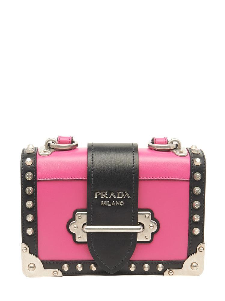 prada cahier bag pink