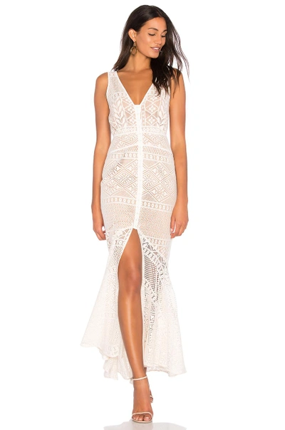 Shop We Are Kindred Darling Dahlia Maxi Dress In Ivory