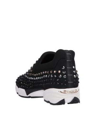 Shop Pinko Sneakers In Black