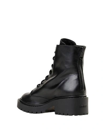 Shop Kenzo Ankle Boot In Black