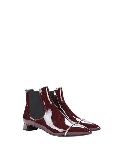 Shop Agl Attilio Giusti Leombruni Ankle Boot In Garnet