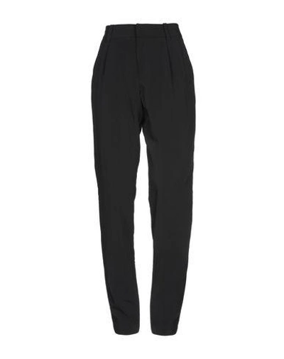 Shop Cher Michel Klein Casual Pants In Black