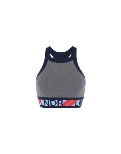 Shop Lndr Sports Bras And Performance Tops In Grey