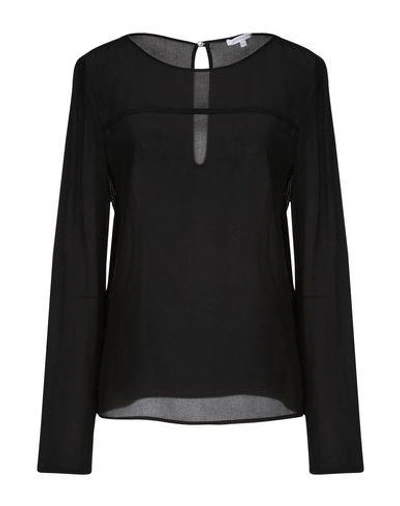 Shop Patrizia Pepe Woman Blouse Black Size 10 Silk