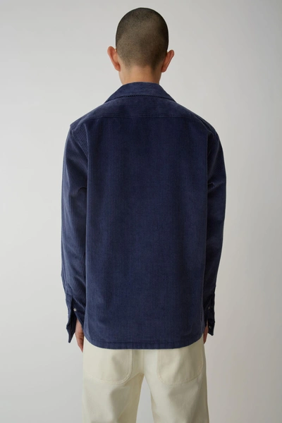 Shop Acne Studios Workwear Shirt Sky Blue