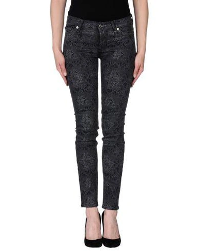 Shop 7 For All Mankind Denim Pants In Lead