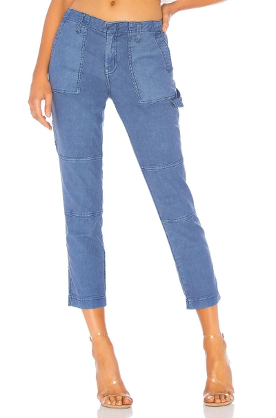 Shop Joie Madelia Cargo Pant In Slate. In French Blue