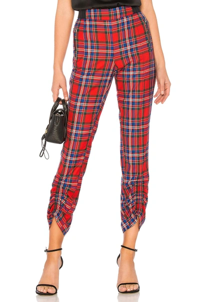 Shop Tanya Taylor Carrington Pant In Red Multi