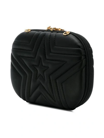 Shop Stella Mccartney Stella Star Crossbody Bag In Black