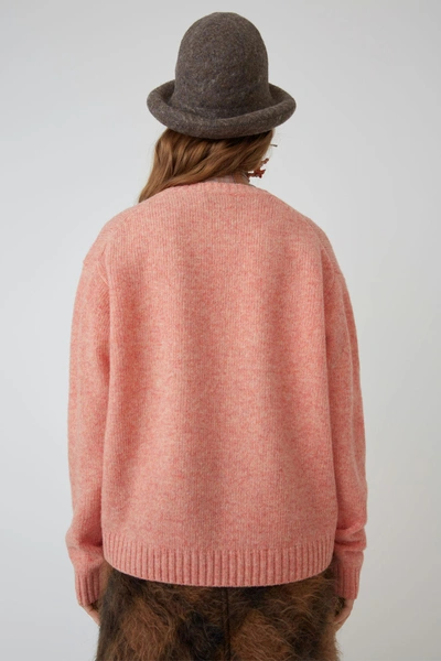 Shop Acne Studios Basic Sweater Peach Orange