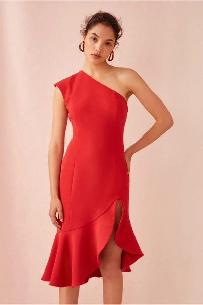 Shop Keepsake Mirrors Dress In Red