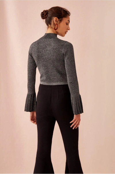 Shop Keepsake Move Over Knit In Silver Lurex