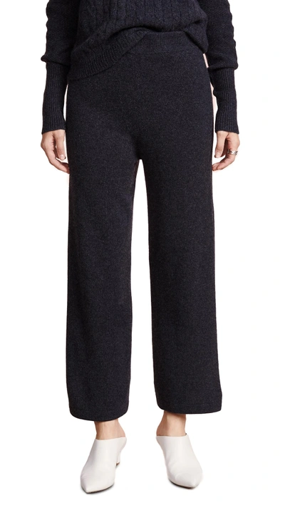 Shop Veda Palette Cashmere Pants In Charcoal