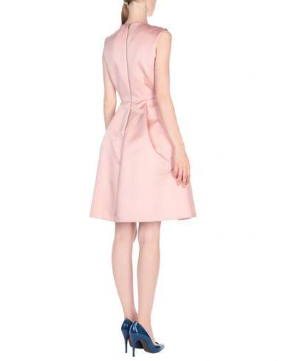 Shop Rochas Short Dresses In Pink
