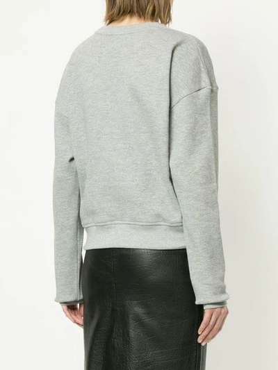 Shop Aje Romee Sweater In Grey