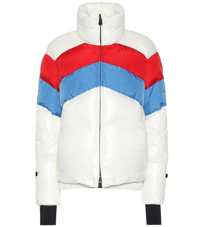 Shop Moncler Lamar Down Ski Jacket In White