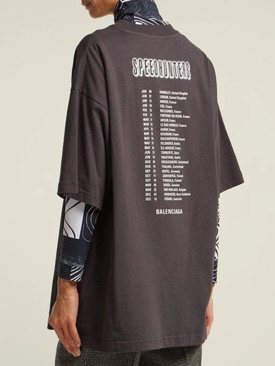 speedhunter t shirt balenciaga