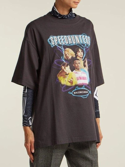 speedhunter t shirt balenciaga
