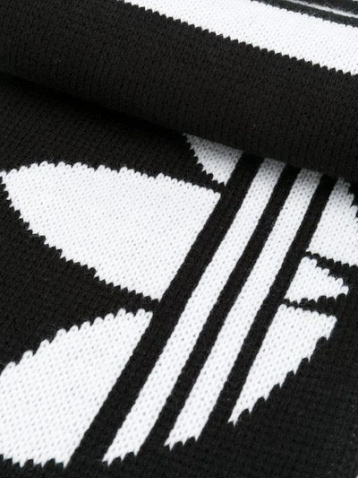 Shop Adidas Originals Adidas Logo Scarf - Black