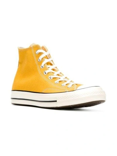 Shop Converse Chuck 70 Classic Sneakers In Yellow