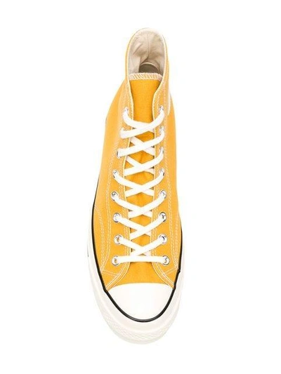 Shop Converse Chuck 70 Classic Sneakers In Yellow