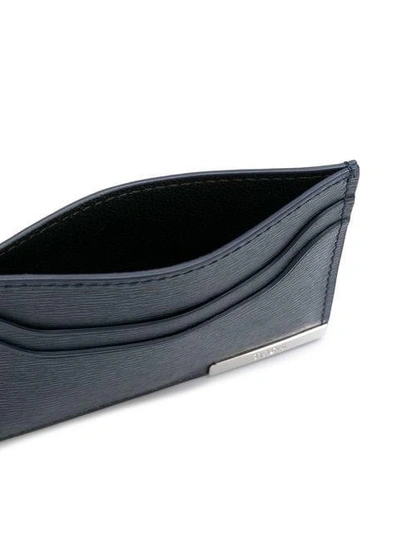 Shop Tod's Classic Shaped Cardholder - Blue
