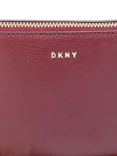 Shop Dkny Mini Crossbody Bag In Red