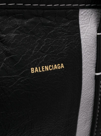 Shop Balenciaga Bazar Medium Shopper In Black