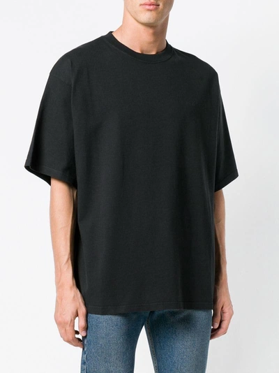 Shop Balenciaga Oversized Short Sleeve T In Black