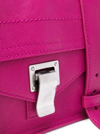 Shop Proenza Schouler Mini 'ps1+' Satteltasche In Pink