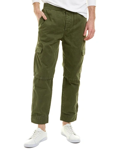 Shop Vince Relaxed Vintage Cargo Pant In Green