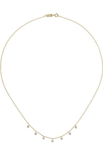 Shop Jennifer Meyer 18-karat Gold Diamond Necklace