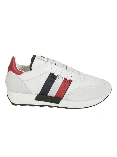 Shop Moncler New Horace Running Sneakers In White
