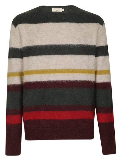 Shop Maison Kitsuné Vintage Sweater In Multicolor
