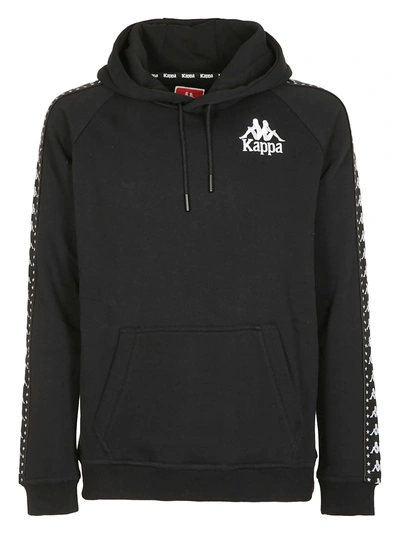 Shop Kappa Logo Hoodie In Nera