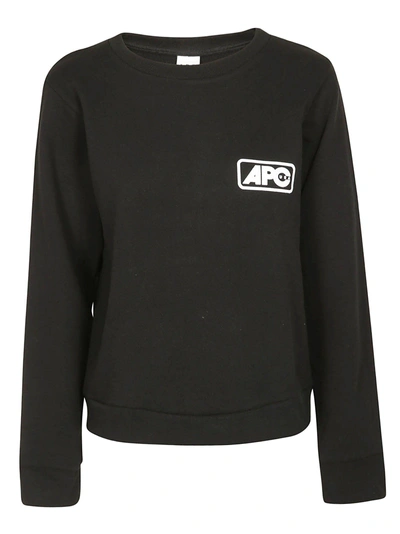 Shop Apc A.p.c. Odette Sweatshirt In Noir   