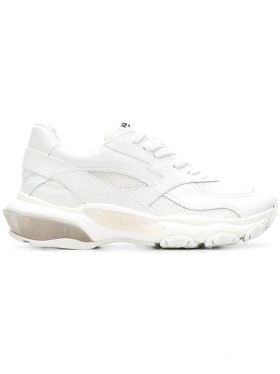 Shop Valentino Garavani Sound High Sneakers - White