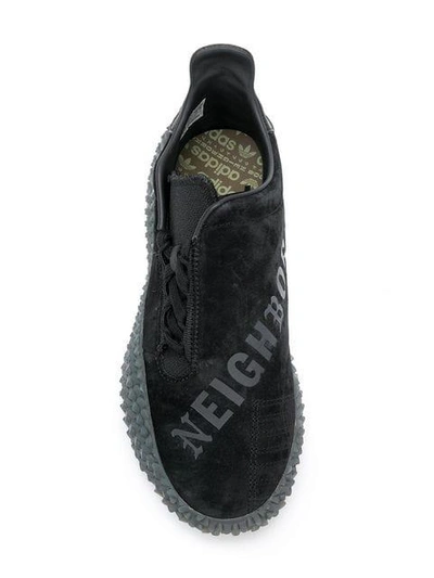 Shop Adidas Originals Adidas Neighborhood Kamanda 01 Sneakers - Black